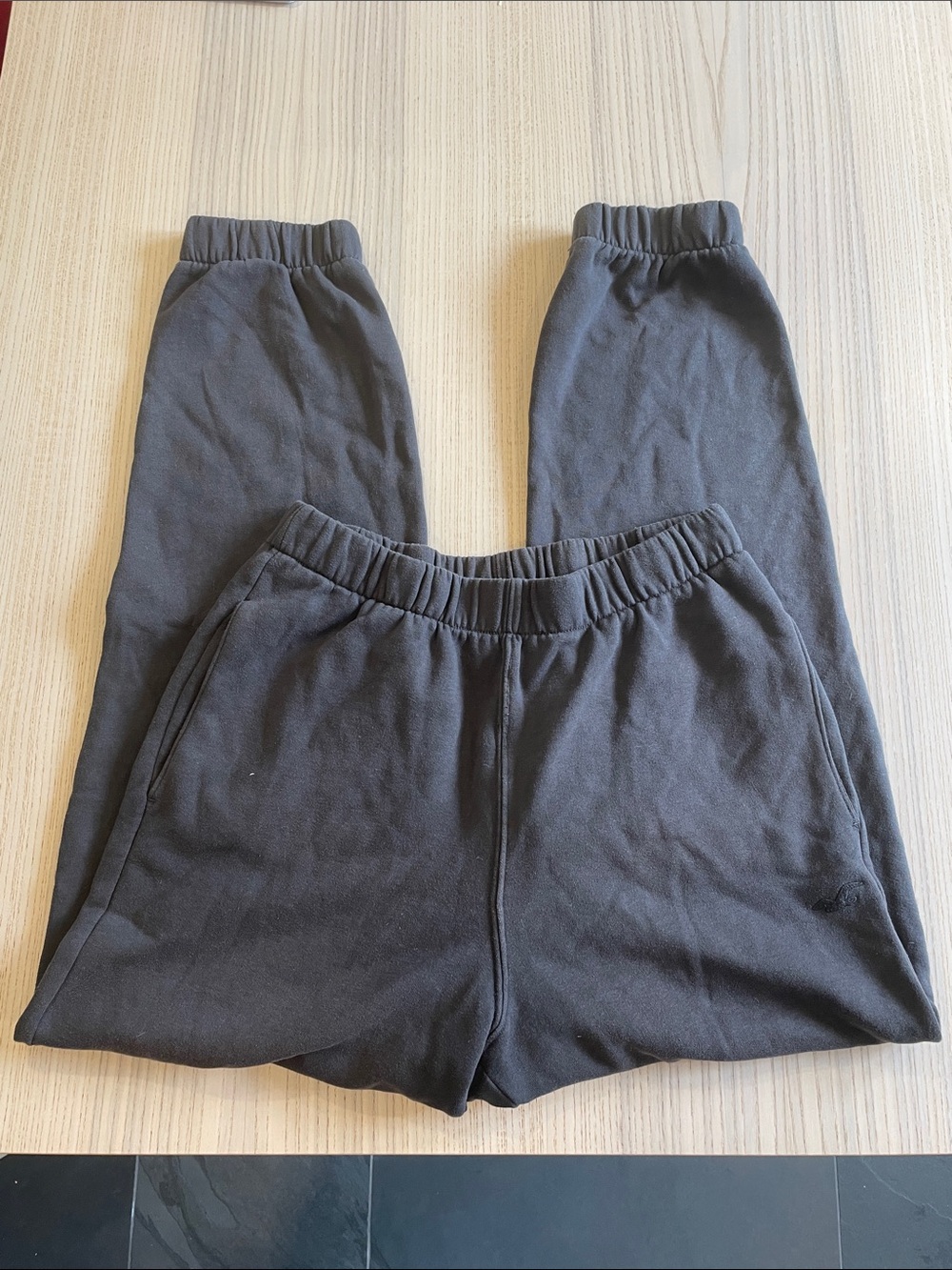 Grey Hollister sweatpants